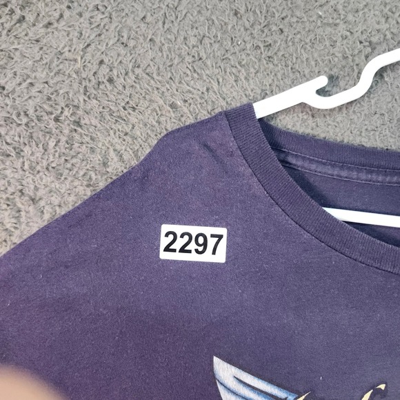 Harley Davidson Heavy Metal Thunder Long Sleeve T Shirt 2XL Purple Gray - Picture 7 of 7